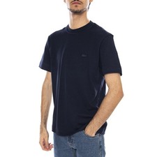 T-Shirt 166 Noir - T-Shirt Col Rond Homme Bleu LACOSTE