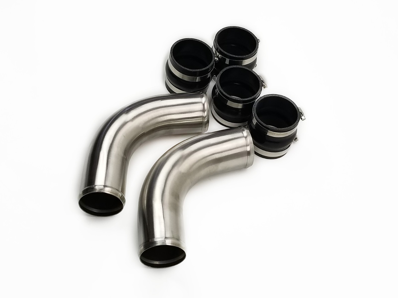 Pride Exhaust Acura NSX 2017-2022 Steel Charge Inlet Pipes  NC1 Turbo type S