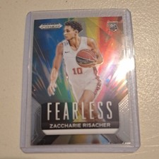 Zaccharie Risacher Base Fearless (2024 Prizm Draft Picks Basketball, RC)