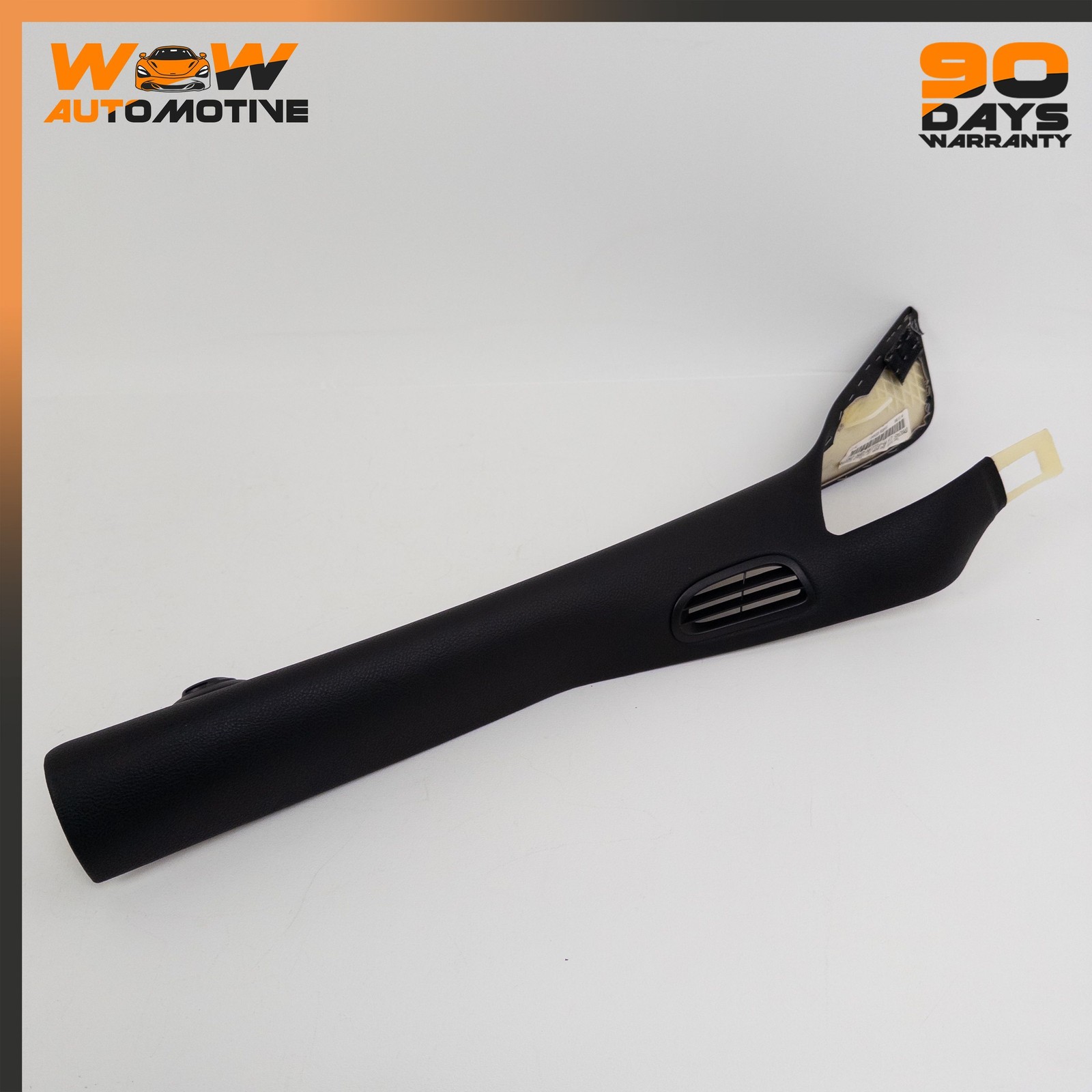 05-13 CHEVROLET CORVETTE C6 FRONT LOWER LEFT DRIVER SIDE PILLAR TRIM BLACK OEM