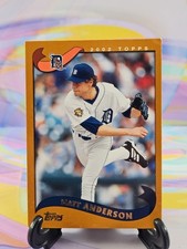 2002 Topps Baseball Card | Matt Anderson | Detroit Tigers | #602
