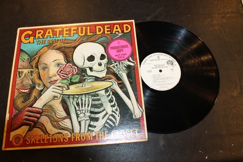 Grateful Dead Skeletons From The Closet 1st Press WLP PROMO WB Records LP EX