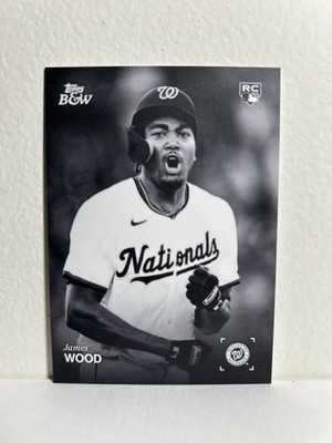 2025 Topps Black & White James Wood - Image Variation Short Print #57-SP