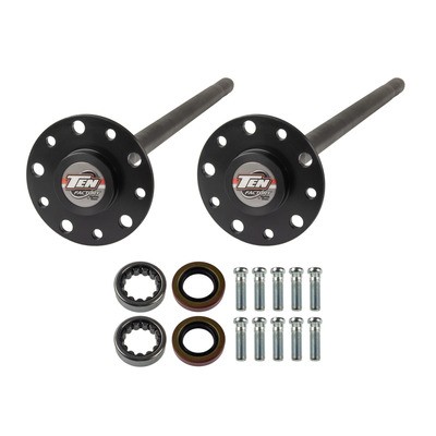 Ten Factory MG22100, Kit Axle Shaft 29.625 in Long for GM 10-Bolt C-Clip Black