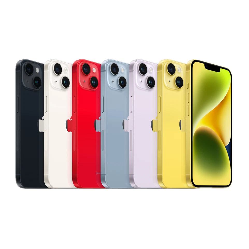 NUOVO Apple iPhone 14 256GB 128GB Nero Bianco Rosso Blu Viola ✔️Garanzia 24 MESI - Immagine 3 di 3