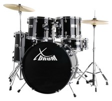 20 Schlagzeug Set Einsteiger Drum Kit Set Bec...