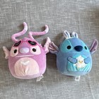 Disney Lilo & Stitch Stitch & Angel Squishmallows Plush Set, Small 6-14" 2023 — photo 1