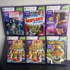 Lot of 5 XBox 360 Kinect Video Games - Kinectanimals, dance Central, More!