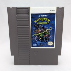 Monster in My Pocket Nintendo Entertainment System NES Complete CIB No Figure