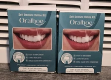 ORALHOE Soft  Denture Reline Set Easy To Implement, Looks Realistic.