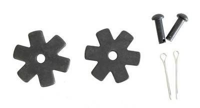 AJ Tack 1 1/4'' Blunt 6 Point Rowel Package