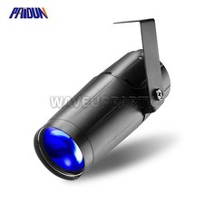 PAIDUN LED Mirror Disco Ball Spot Light Pinspot Stage Spotlight Disco Bar Party