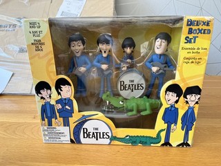 The Beatles Deluxe Boxed Set McFarlane Toys 2004 Vintage Original Box Unused