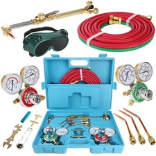 Cutting Welding Torch Kit, Oxygen Acetylene Torch Kit, Oxy Acetylene Torch We...