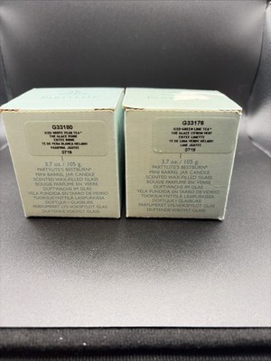  N-O Ice White Pear + Ice Green Lime Tea   3.7oz Ea, Green Boxes, Ultra Rare