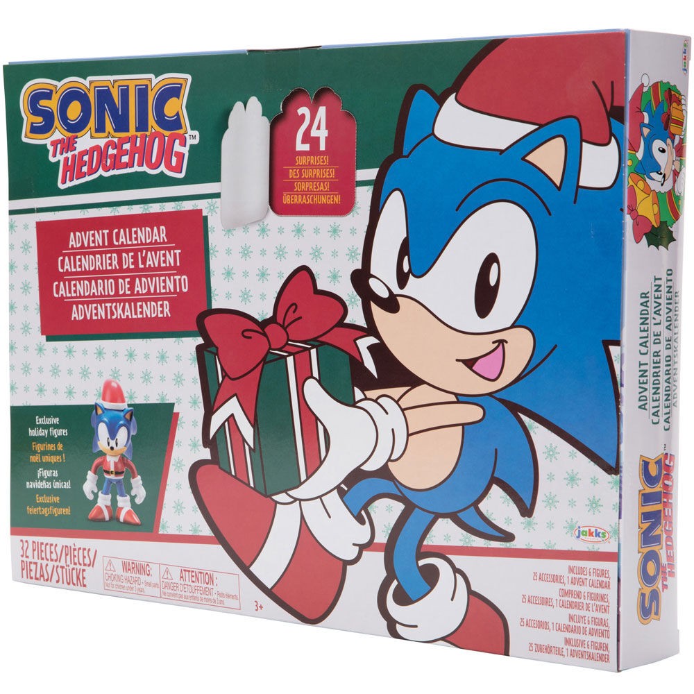 JAKKS Pacific Sonic the Hedgehog Advent Calendar - Official NEW