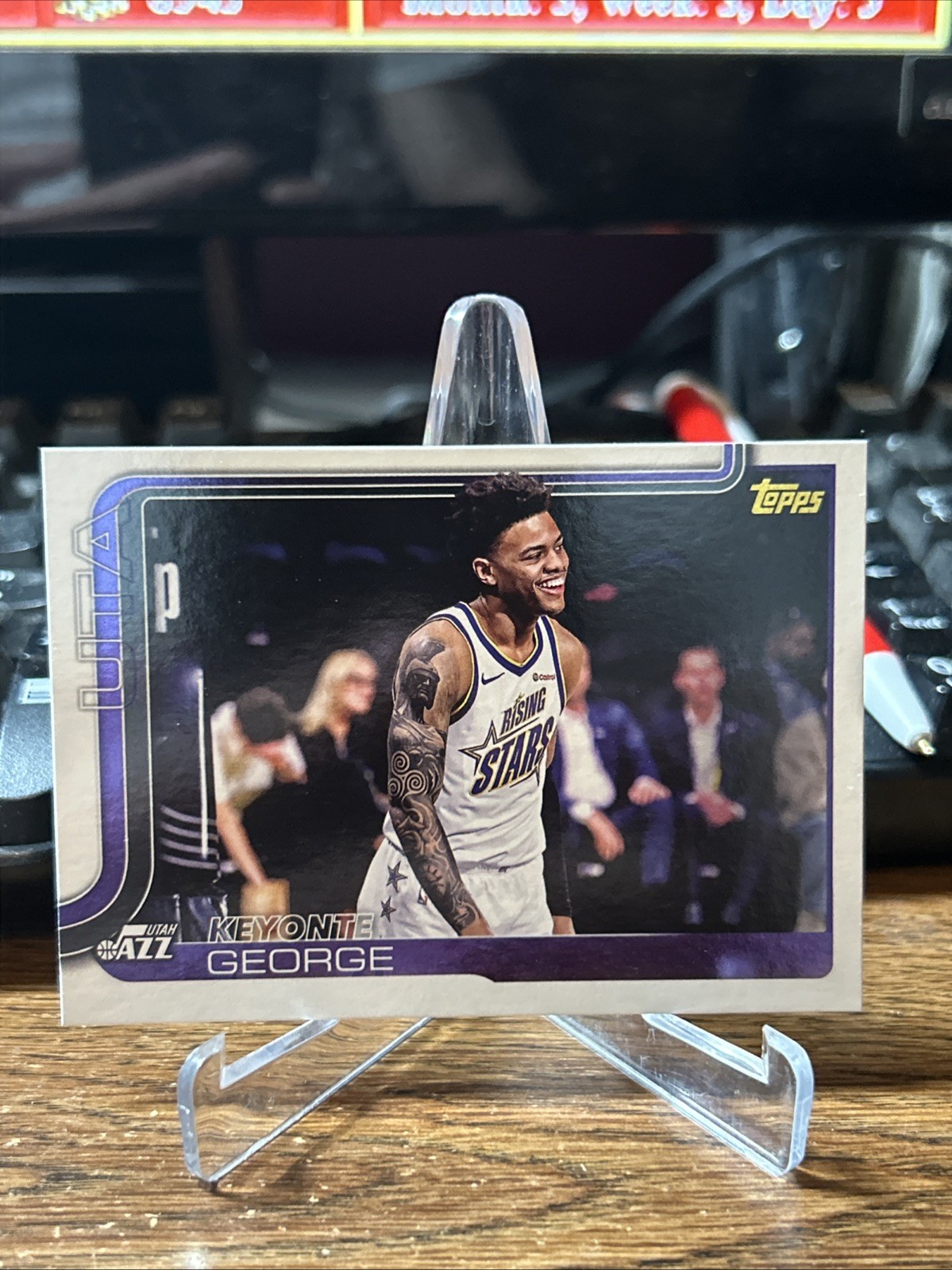 Topps NBA 2025-26 Keyonte George #131 Golden Mirror SSP
