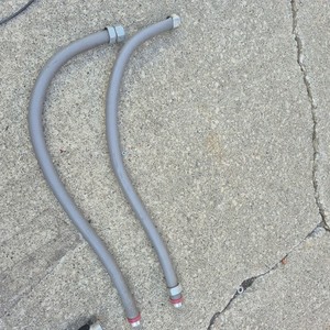 2 Pcs 40" Alflex Ultratite 1" Sunlight Resistant Liquidtight Flexible Conduit