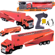 Camion télécommandé RC Semi-remorque détachable Batterie