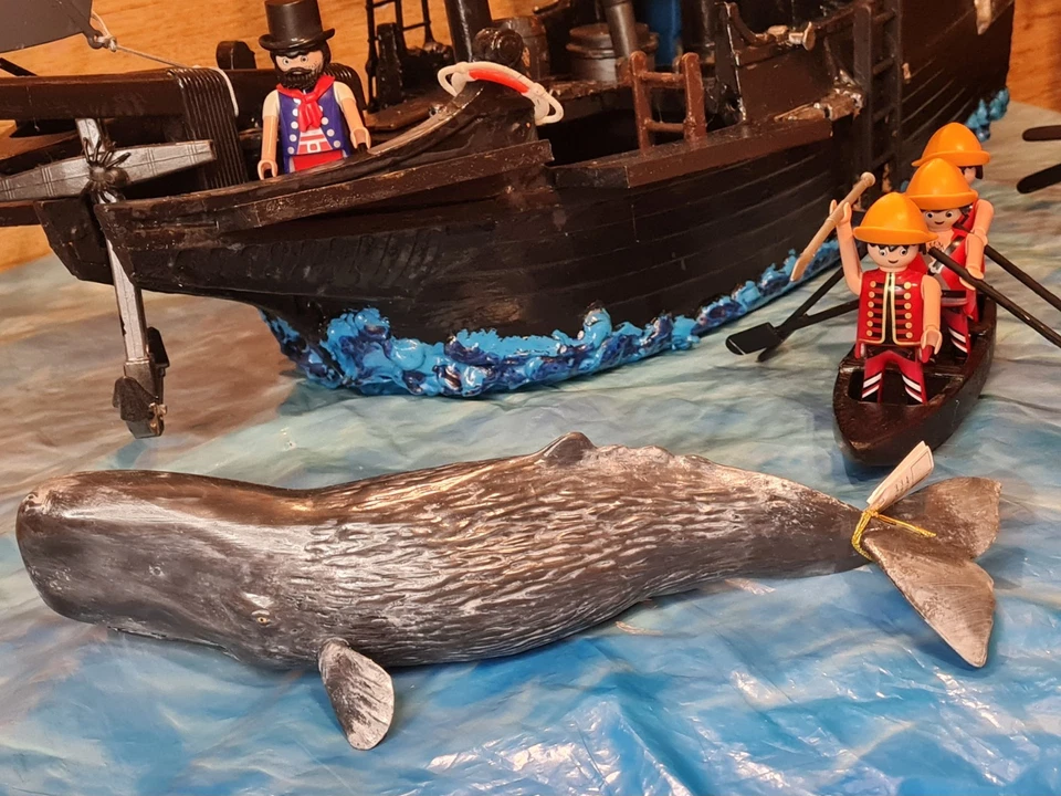 PLAYMOBIL CUSTOM WHALING SHIP UNIQUE - Image 3 of 4