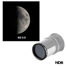 SV139 1.25" ND4 /ND8/ ND16/ ND1000 Neutral Density Filter for Telescope Eyepiece