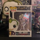 Funko Pop! Heroes The Joker Chrome Vinyl Figure Batman: Arkham Asylum #53