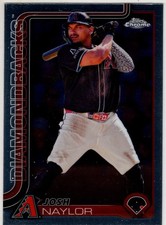 2025 Topps Chrome Baseball Josh Naylor No. 15 Arizona Diamondbacks