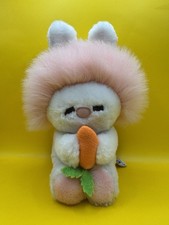 Vintage 1984 Dakin Fun Farm Frou Frou Pink  White Plush