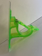 Retro Curtain Rod Holders 6 PCS Transparent Green No Drill Curtain Rod Brackets