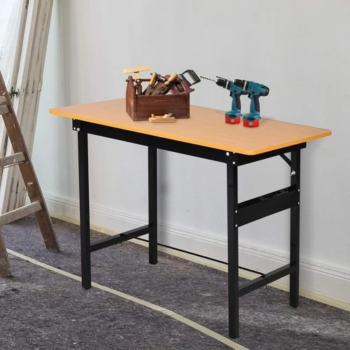 Werkbank für Garage, Werkstatt Werktisch Klappbar Arbeitstisch Stahl Klapptisch - Bild 3 von 16