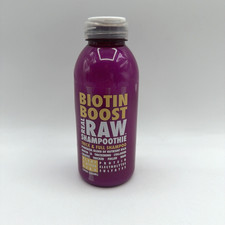 Biotin Boost Real Raw Smoothie Thick  Full Shampoo 12 oz 1 Pack
