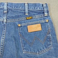 Wrangler VTG Jeans Men's 34 Fits 31x31 Blue 13MWZ Cowboy Cut Western USA Made