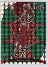 2021-22 Panini Mosaic Rookies Green Mosaic Prizm Isaiah Todd #240 1p3y