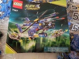 Lego Alien Conquest Jet-Copter 7067  Incomplete Set  Unopened Bags + Extras READ