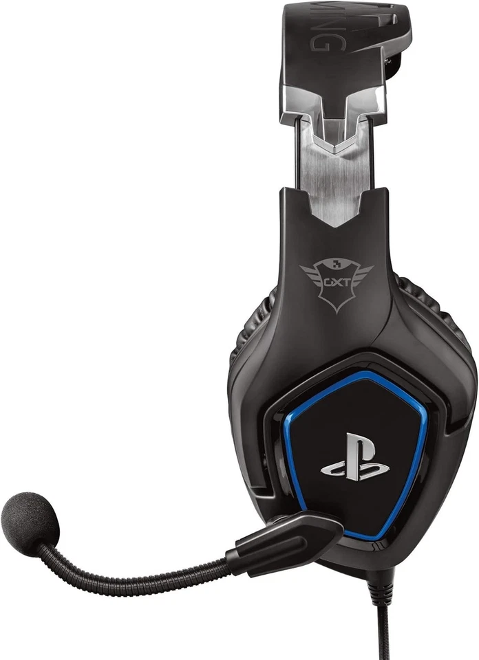 Trust Gaming GXT 488 FORZE Gaming Kopfhörer mit Mikrofon USB für PS4TM Schwarz - Bild 2 von 4