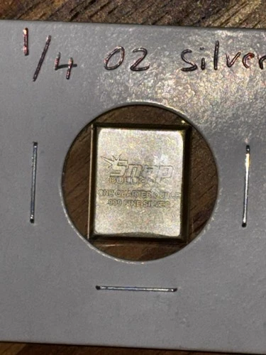 1/4 Troy Oz .999 Fine Silver Snap Bullion Silver Bar