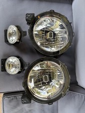 Oem Factory Halogen Headlights And Fog Lights For 20182024 Jeep Wrangler