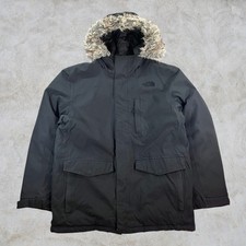 The North Face Giacca M Uomo Cappuccio Piumino Nero Tasche
