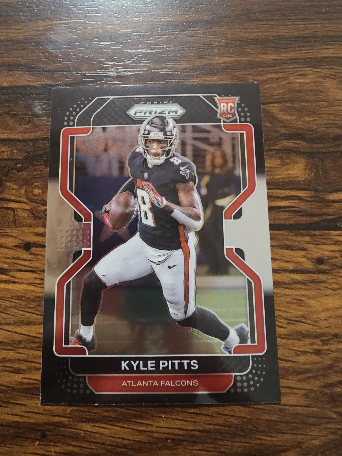 2021 Panini Chronicles - Prizm Black Kyle Pitts #PB-7 Silver Prizm (RC)