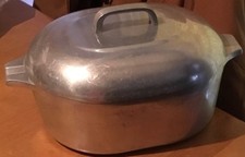 VTG WAGNER WARE Sidney-O- MAGNALITE 4265 Roaster Dutch Oven 8 Qt Lid & Trivet