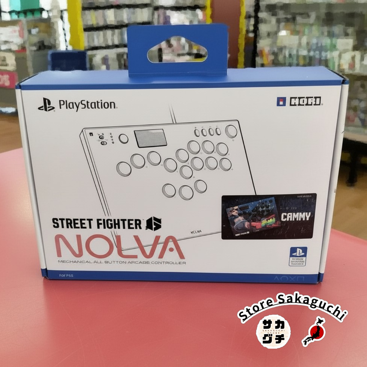 HORI NOLVA Leverless Arcade Stick Street Fighter 6 Cammy Edition
