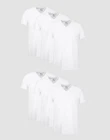 Hanes Men's Undershirt Pack, V-Neck, Moisture-Wicking Cotton with Odor Control,