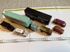 7 Lesney grit spreading truck No 70 No 29 Racing Mini 22 Freeman woolworth truck