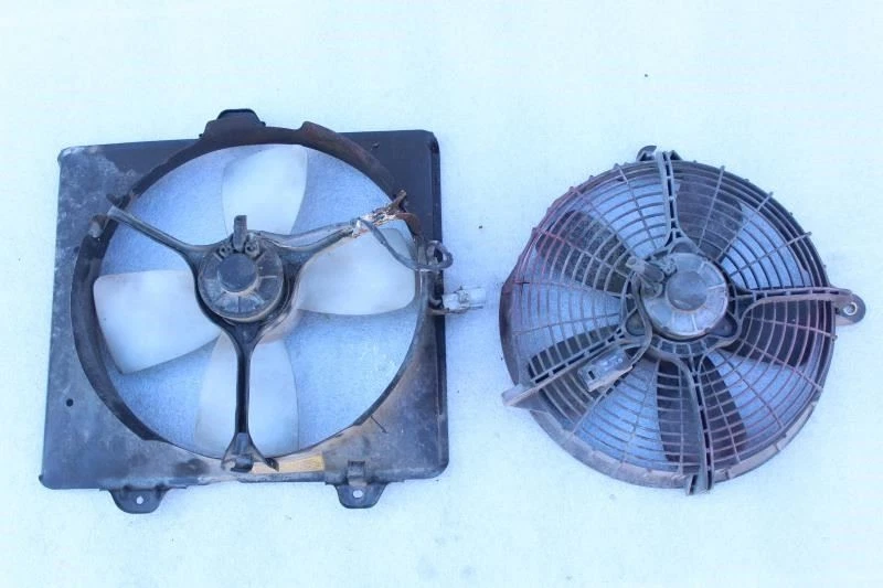 1991 TOYOTA CELICA RADIATOR COOLING FANS PAIR 2WD - Image 2 of 4