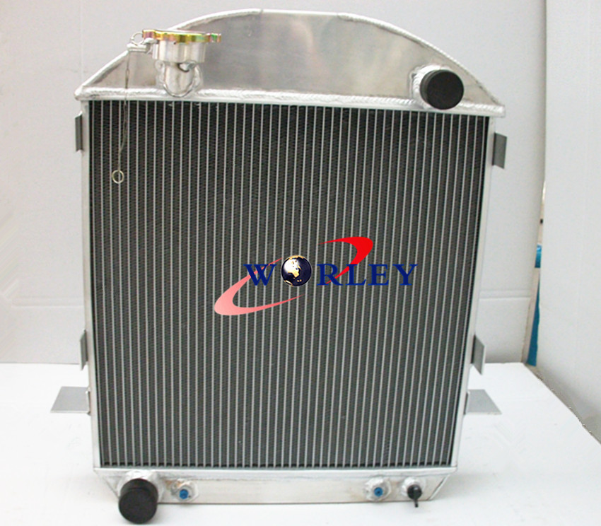 For 19241927 Ford Model TBucket Grill Shells 62mm 3 core Aluminum