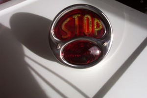 Model t ford tail light lens #7