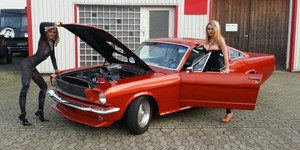 1966 Ford mustang pro street #10