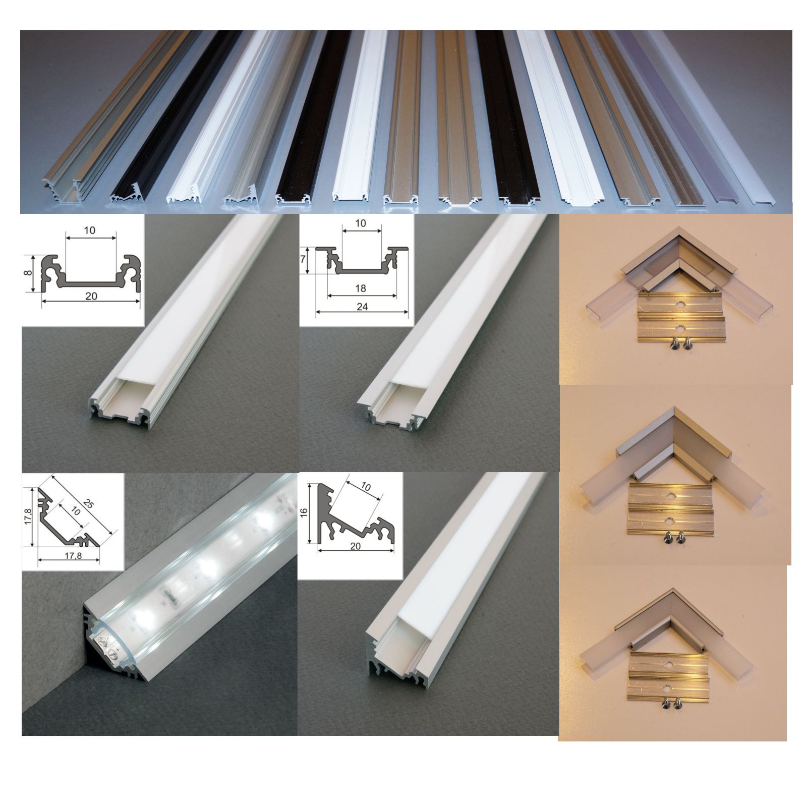 Schiene für led strip