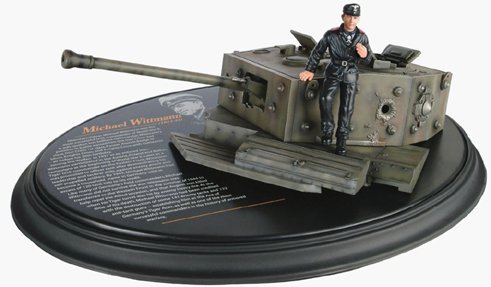 Dragon Action 18 1/18 Scale WWII German Michael Wittmann Tiger Ace Historical Diorama #18001