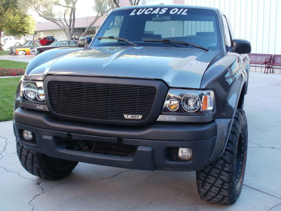 2006 2012 Ford Ranger XLT 4x4 Black Billet Grille Grill Insert T Rex